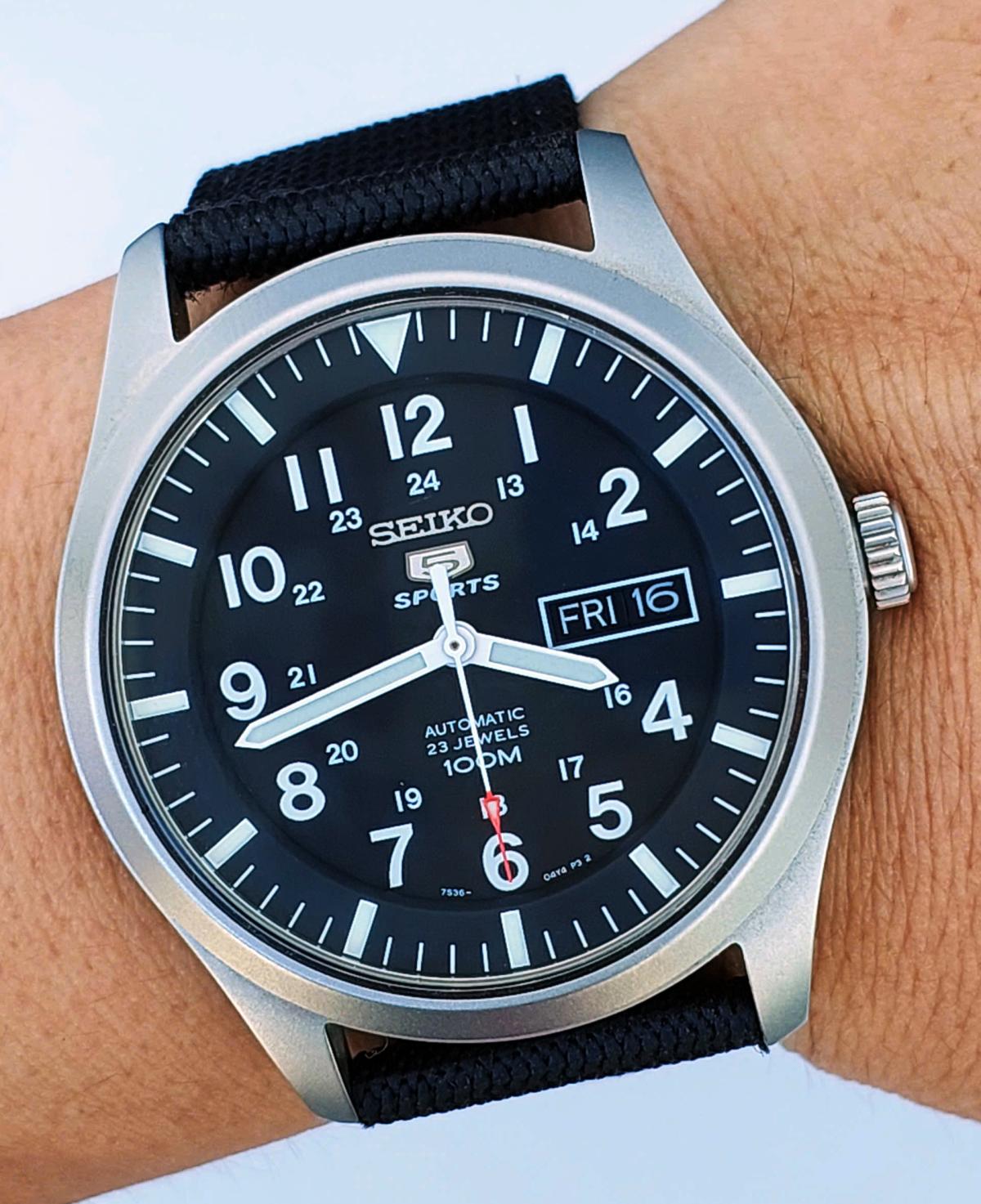 Đồng hồ Nam Seiko Quân đội - Japan